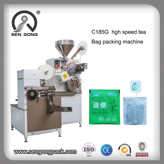 C182-5G высокоскоростная машина для упаковки чайных листьев в пакетики- СЭНГУН