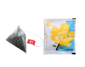 Упаковка чайного пакетика пирамидка