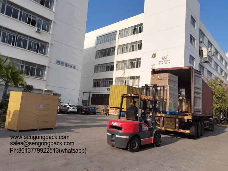 Доставка 4-линейной упаковочной машины для растворимого кофе 3 в 1 в Саудовскую Аравию.